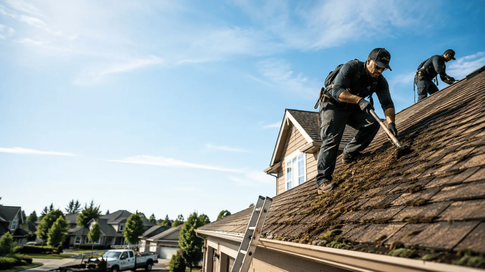 Roof Moss Removal in Day, FL near me